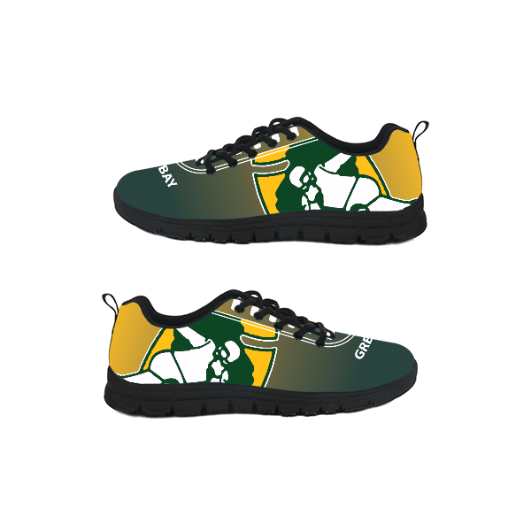 Men's Green Bay Packers AQ Running NFL Shoes 001